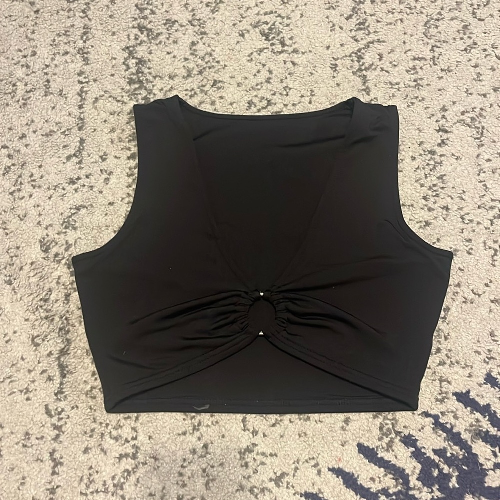 Crop going out top